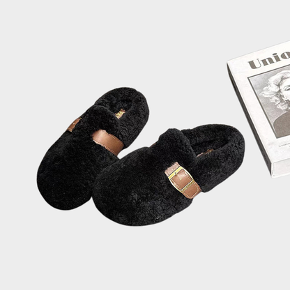 Elara | Warm Fluffy Loafers