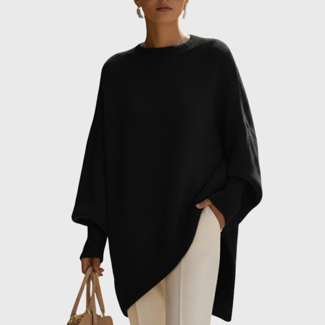 Mila | Cozy Poncho Sweater