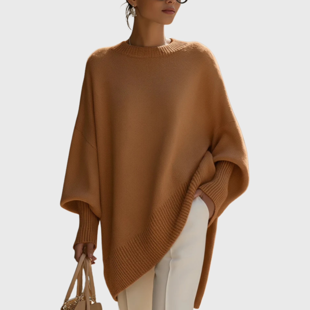 Mila | Cozy Poncho Sweater