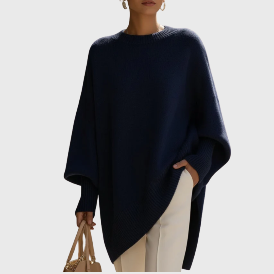 Mila | Cozy Poncho Sweater