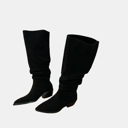 Thea | Suede Retro Winter Boots