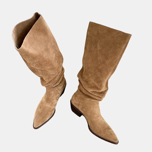 Thea | Suede Retro Winter Boots